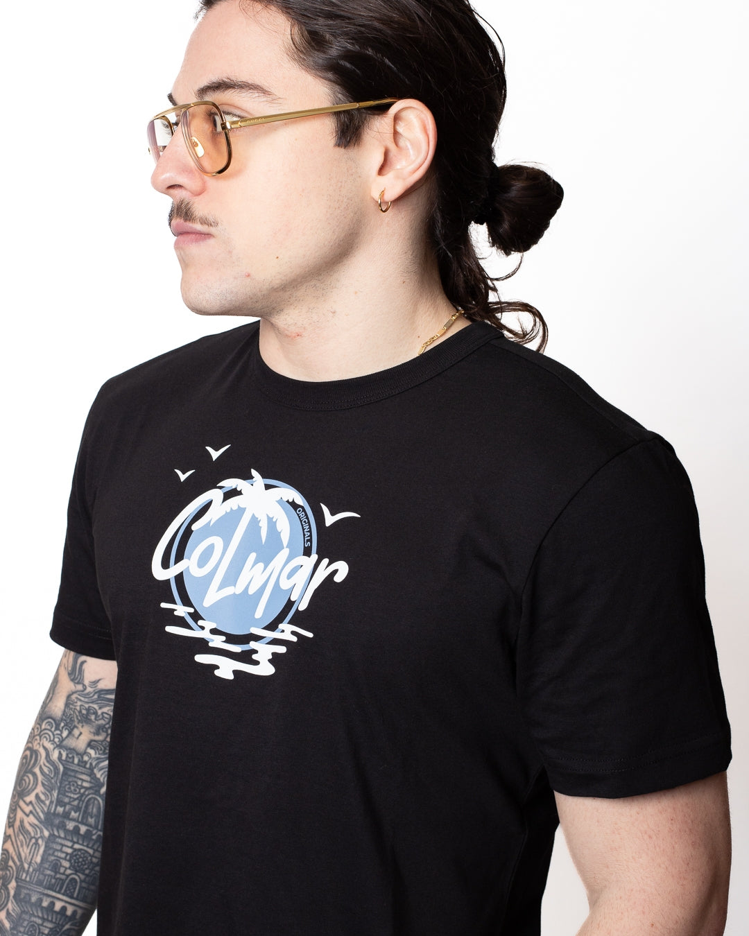 T-Shirt Colmar con stampa estiva uomo