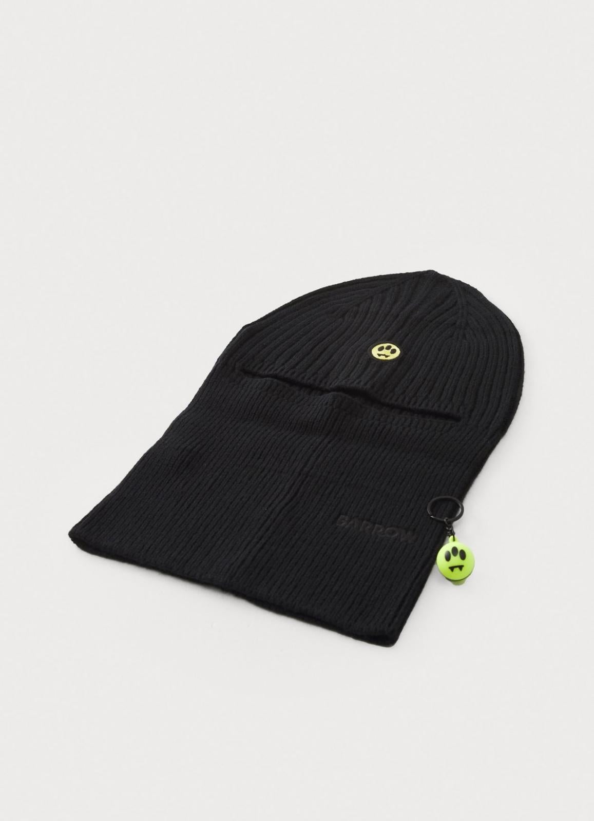 Balaclava Barrow in costina con logo ricamato