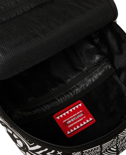 Zaino Sprayground bianco A.I. journey to the mind dlxv backpack