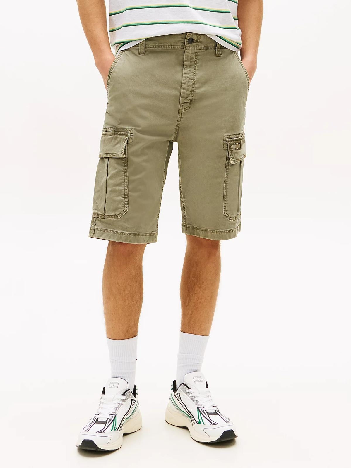 Short Tommy Jeans washed cargo uomo