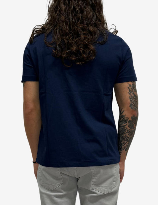 T-Shirt Polo Ralph Lauren con logo e ricamo uomo