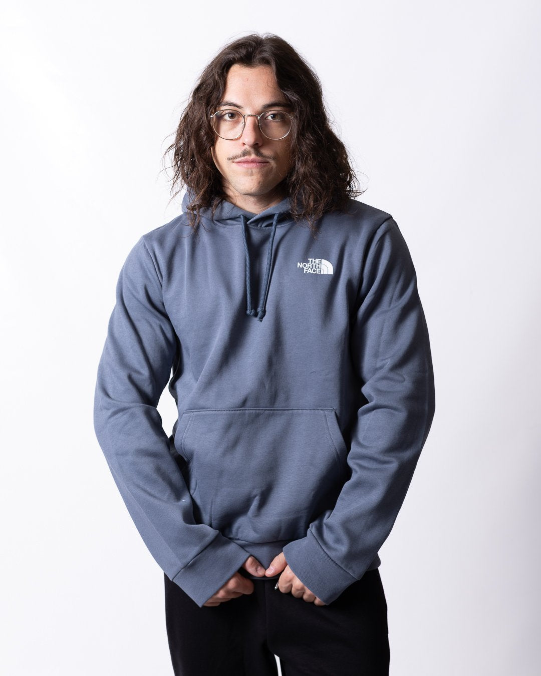 Felpa The North Face con cappuccio, maxi grafica e logo
