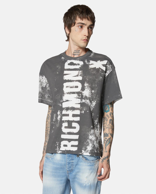 T-Shirt Richmond X con stampa all-over uomo