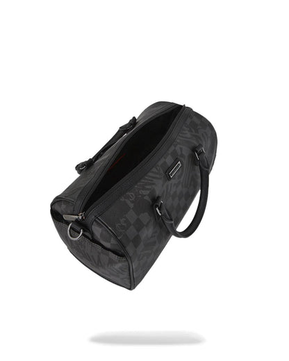 Borsa Sprayground nero 3AM check  mini duffle