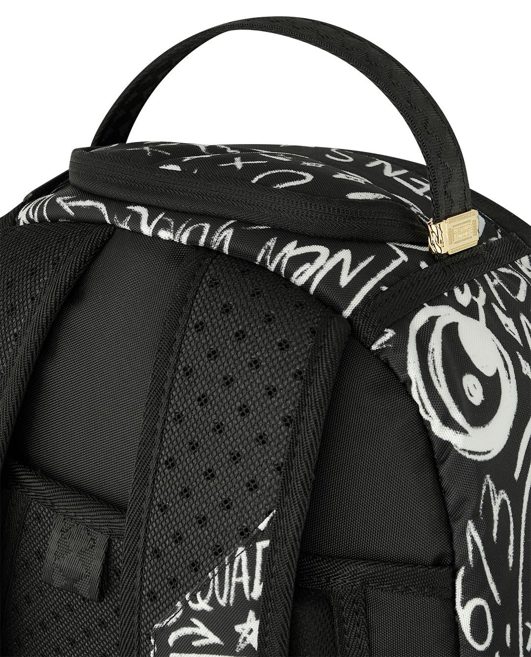 Zaino Sprayground nero CRAZY THOUGHTS BACKPACK 