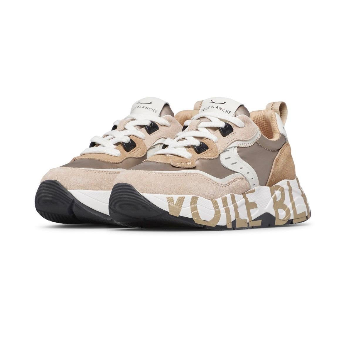 Scarpe Voile Blanche con dettagli in pelle e suede