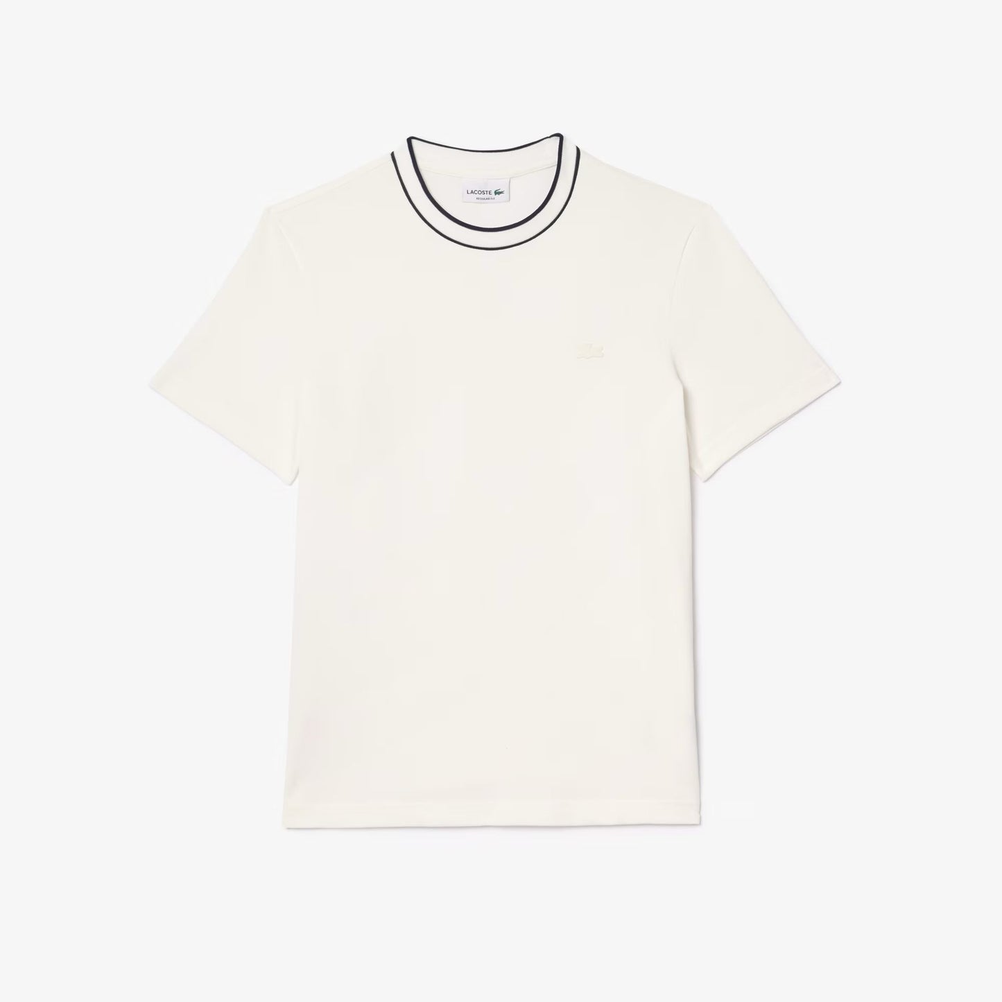 T-Shirt Lacoste con girocollo a righe uomo