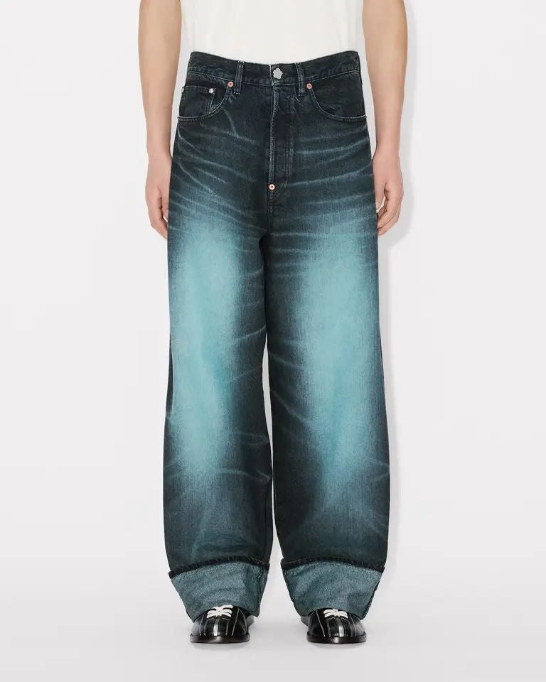 Jeans Kenzo Paris "Turn Up Wide fit" uomo