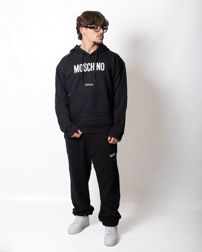 Pantalone Moschino in felpa con logo basic