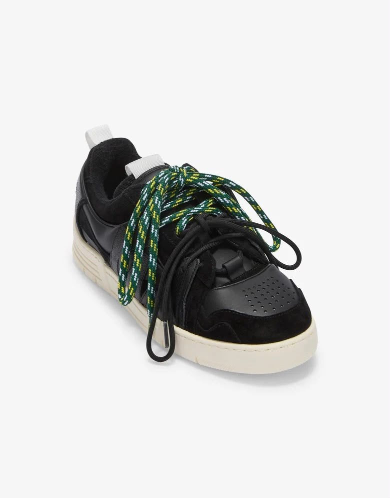 Sneakers Moschino con doppi lacci uomo