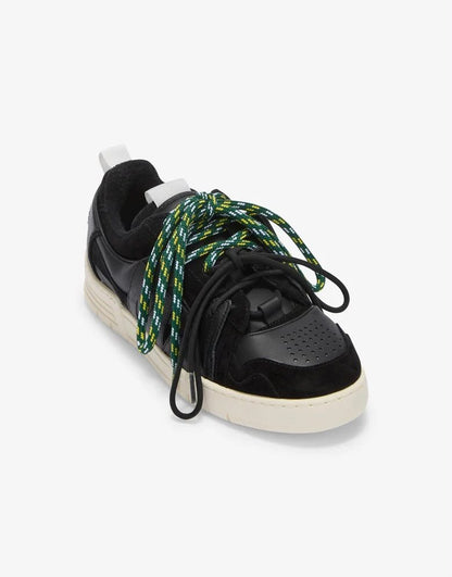 Sneakers Moschino con doppi lacci uomo