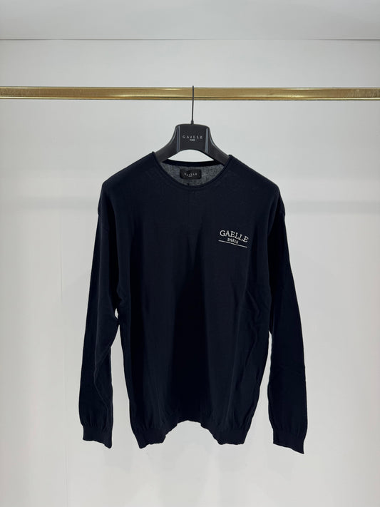 Maglia Gaelle girocollo con logo basic ricamato uomo