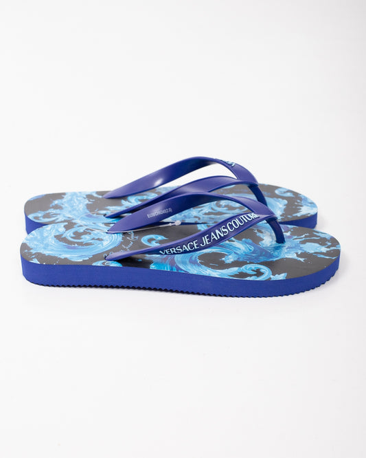 Ciabatte Versace Jeans Couture in gomma "Baroque" uomo