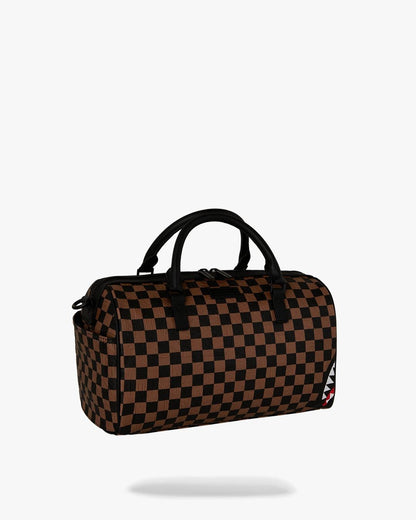 Borsa Sprayground marrone "CHECK 2 EMBOSS MINI DUFFLE"