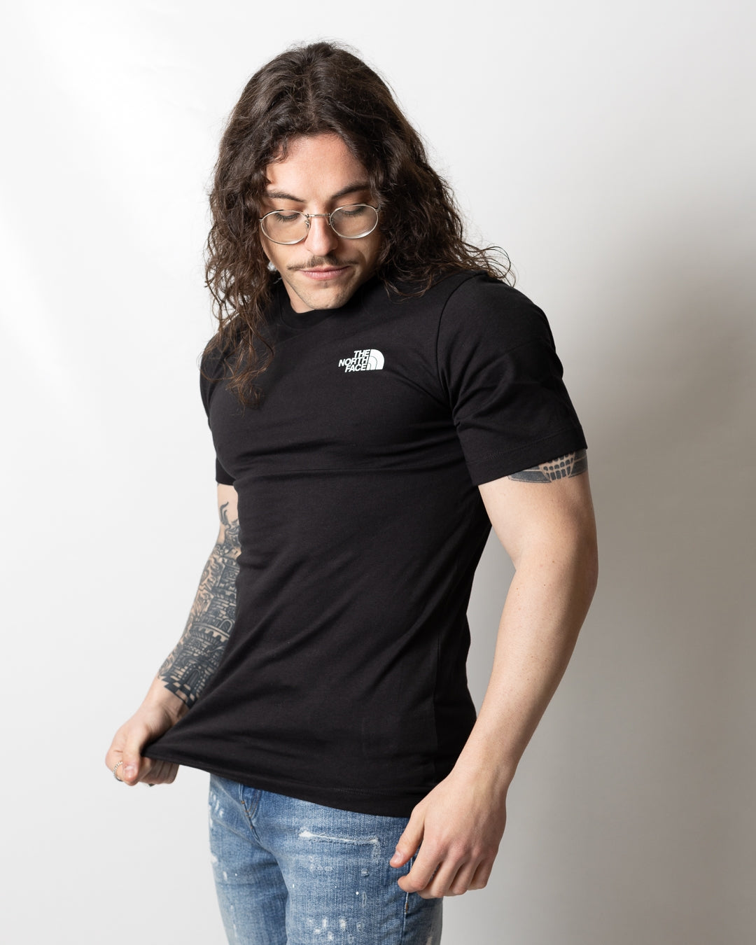 T-Shirt The North Face "Box Logo" uomo