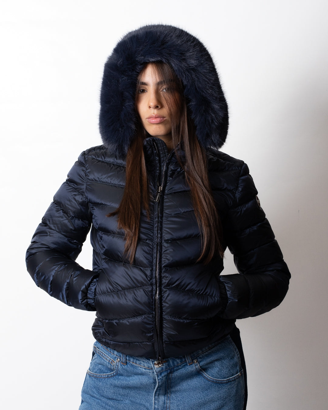 Giubbotto Colmar "Deluxe" con ecopelliccia donna