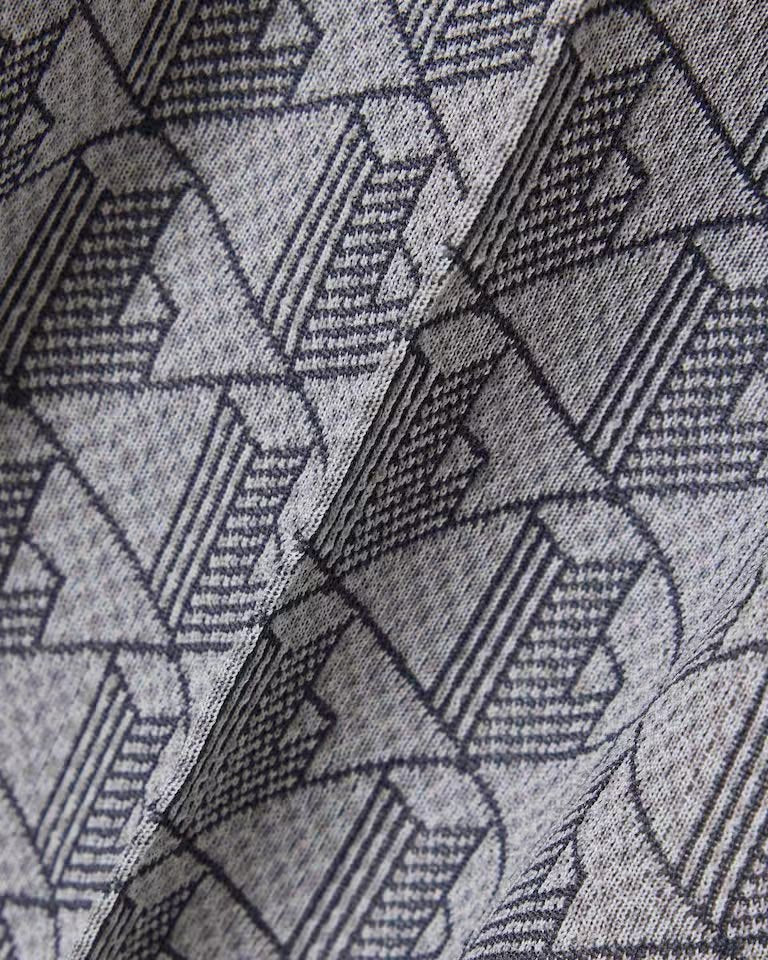 Pantalone Lacoste logato allover uomo
