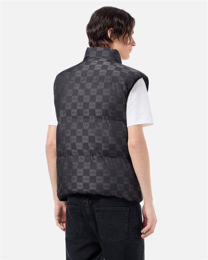 Gilet Iceberg trama a scacchi con loghi