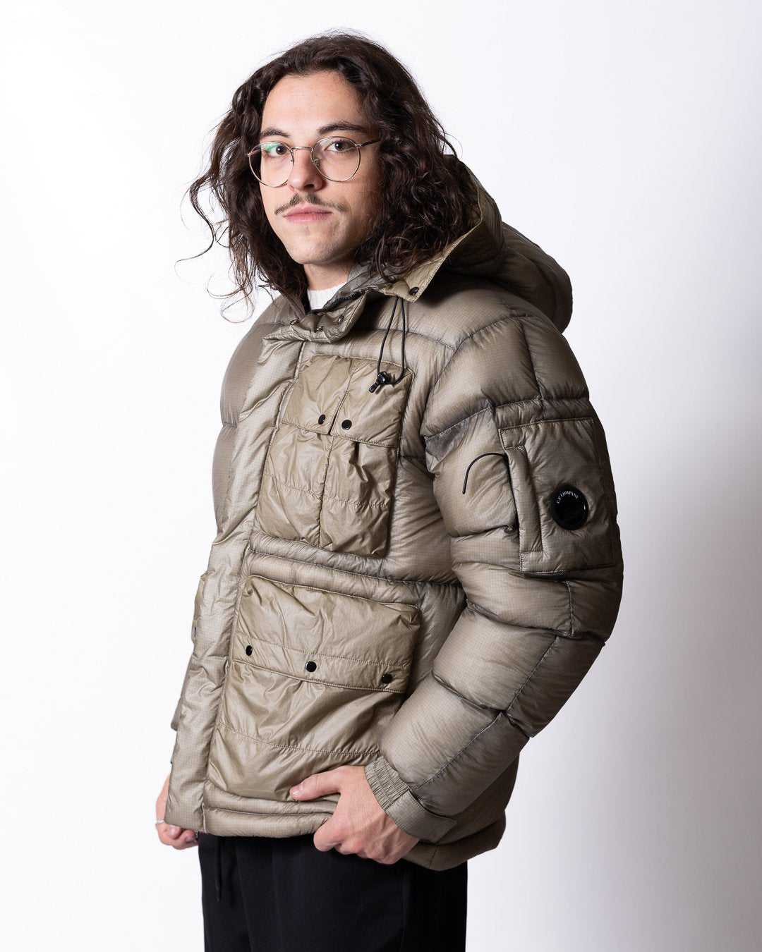 Giubbotto C.P. Company D.D. Shell Down Jacket con tasche