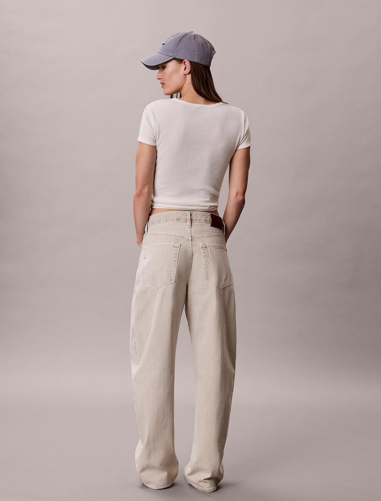 Jeans Calvin Klein "Relaxed Barrel" donna