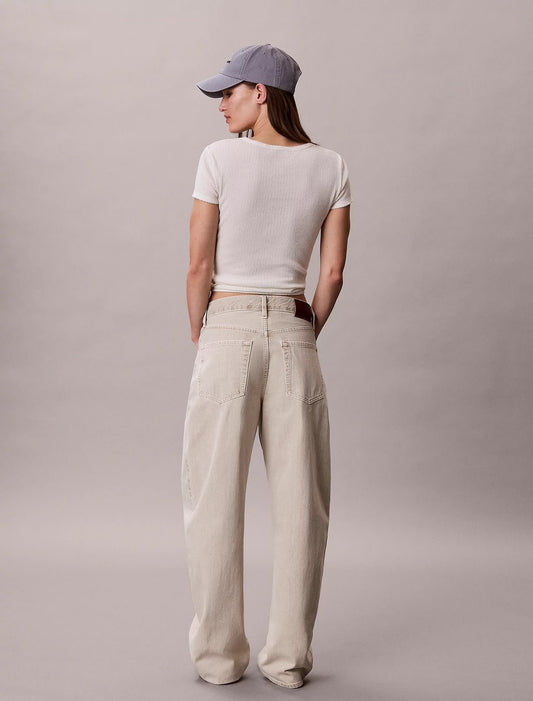 Jeans Calvin Klein "Relaxed Barrel" donna