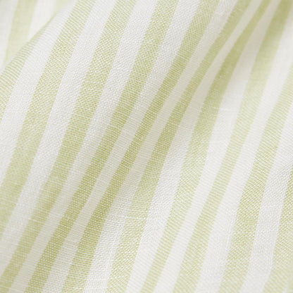 Camicia Lacoste regular in lino a strisce uomo