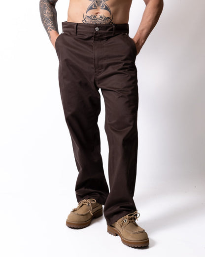 Pantalone Moschino loose con patch uomo