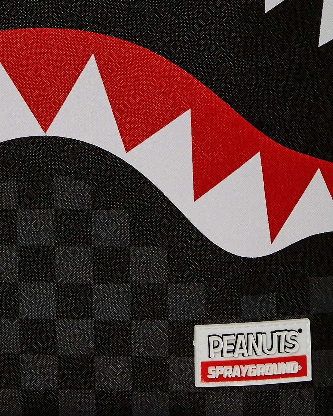 Zaino Sprayground nero Snoopy top shark money dlxsv backpack