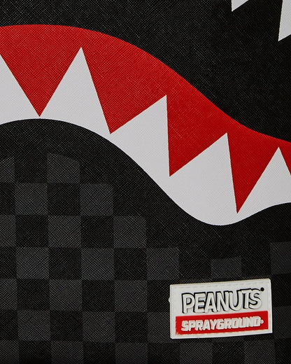 Zaino Sprayground nero Snoopy top shark money dlxsv backpack