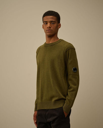 Maglia C.P. Company girocollo in misto lana uomo