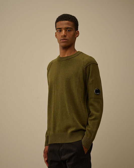 Maglia C.P. Company girocollo in misto lana uomo