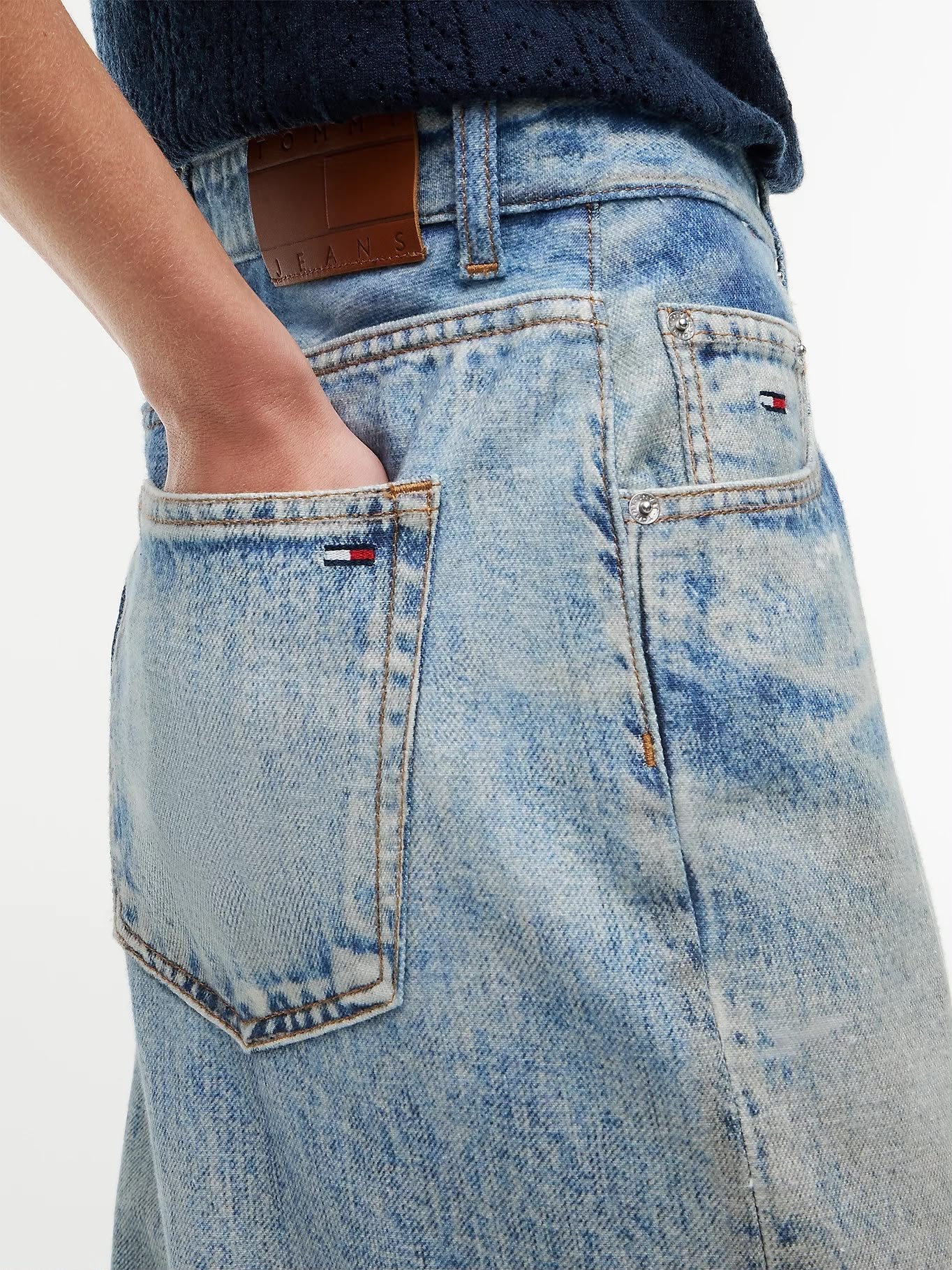 Jeans Tommy Jeans charlie mid loose wide donna