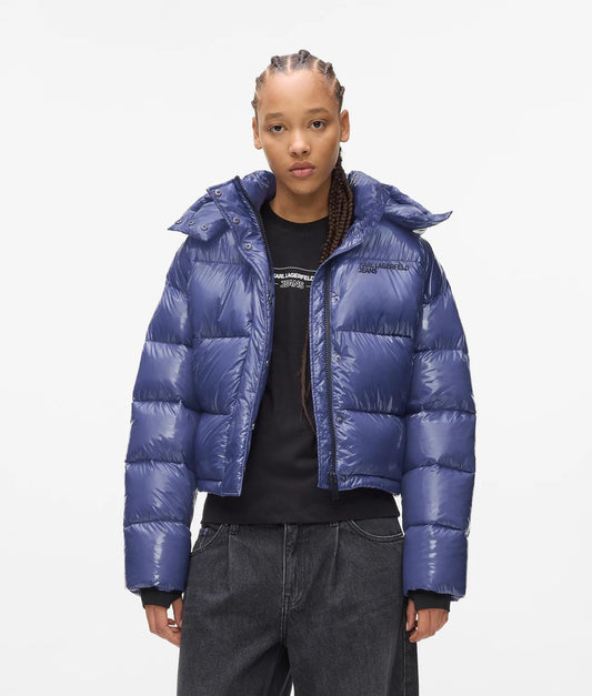 Giubbotto Karl Lagerfeld puffer boxy donna