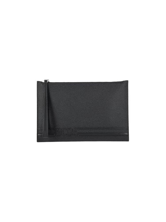 Pochette GCDS in ecopelle "Band Logo"