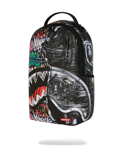 Zaino Sprayground nero Split cybershark dlxsv backpack