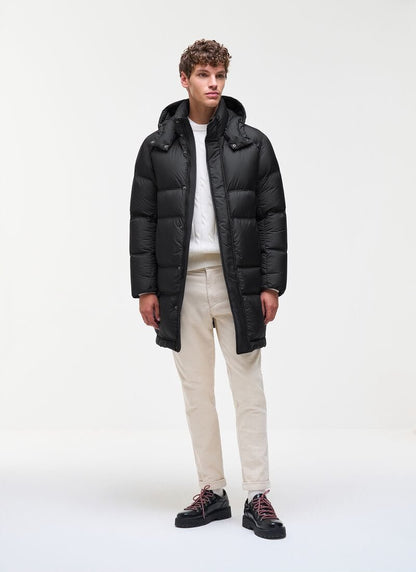 Piumino Colmar lungo puffy con cappuccio staccabile uomo