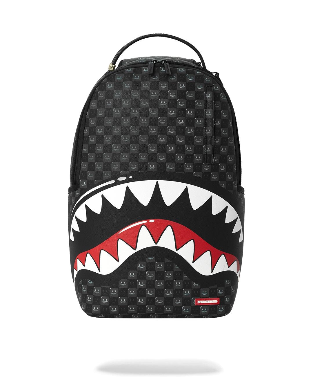 Zaino Sprayground nero SHARKS IN PARIS WTF BUBBLY BLACK CHECK BACKPACK