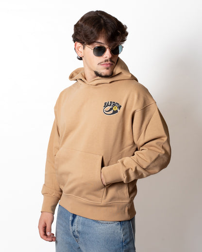 Felpa Barrow "Teddy Baseball" con cappuccio