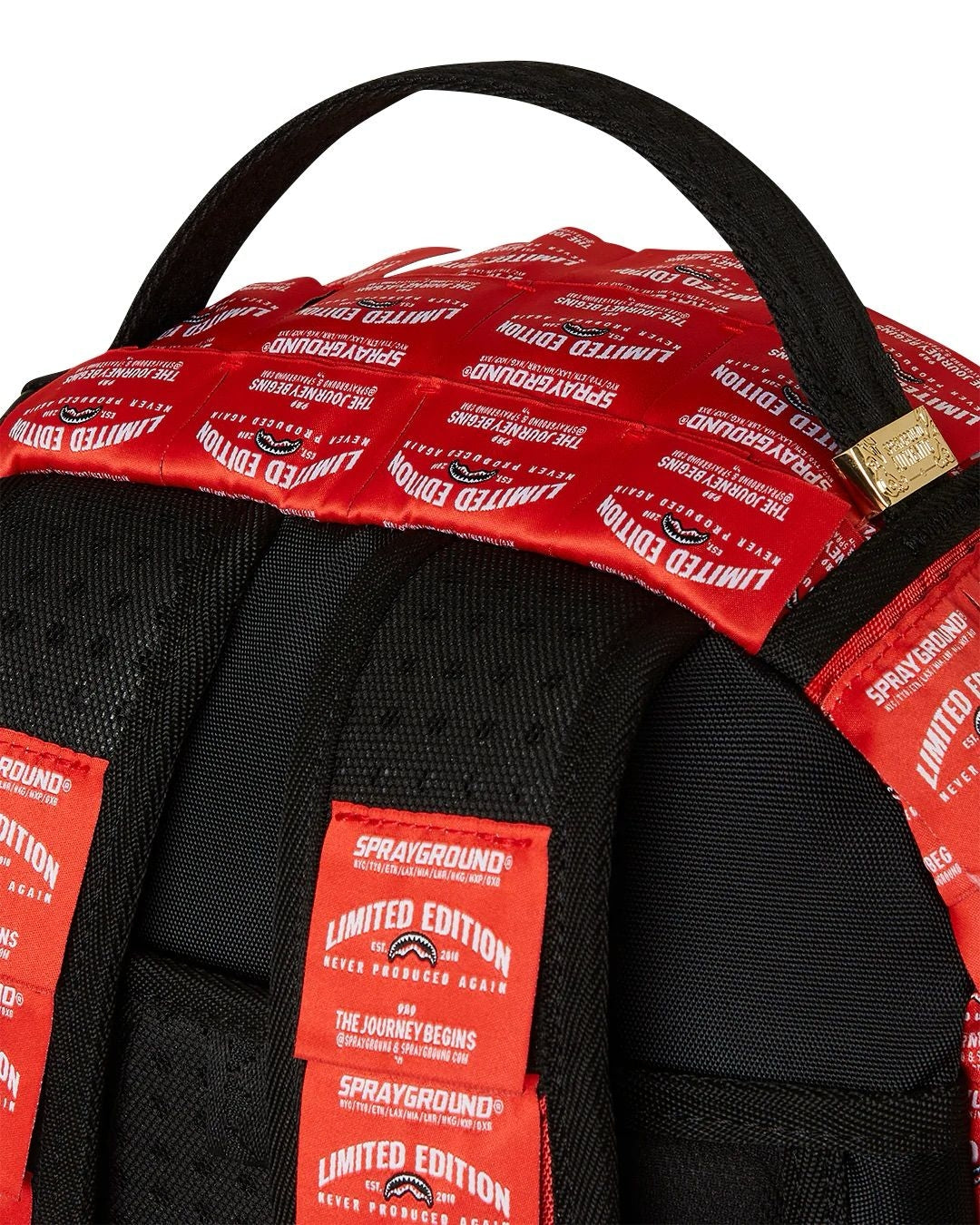 Zaino Sprayground rosso off bags backpack redlabels