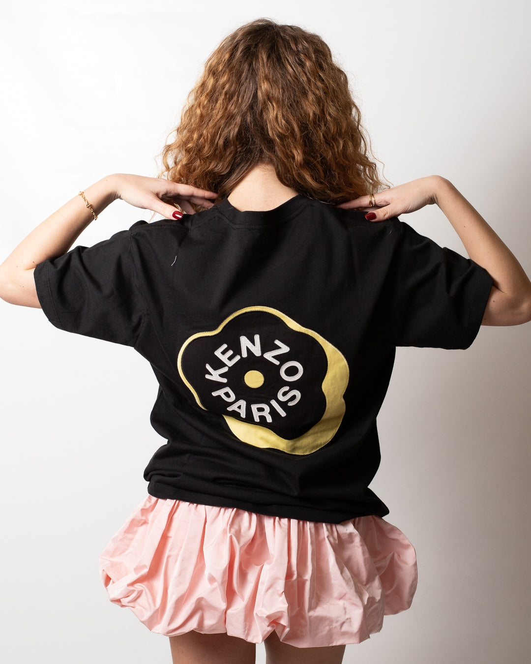 T-Shirt Kenzo con patch "Boke Flower 2.0"