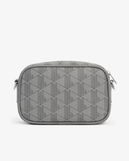Tracolla Lacoste piccola "The Blend Monogram" con logo in metallo