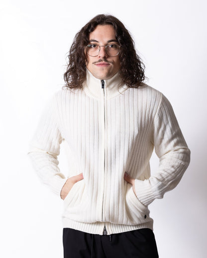 Maglia Liu Jo in lana e cashmere full zip