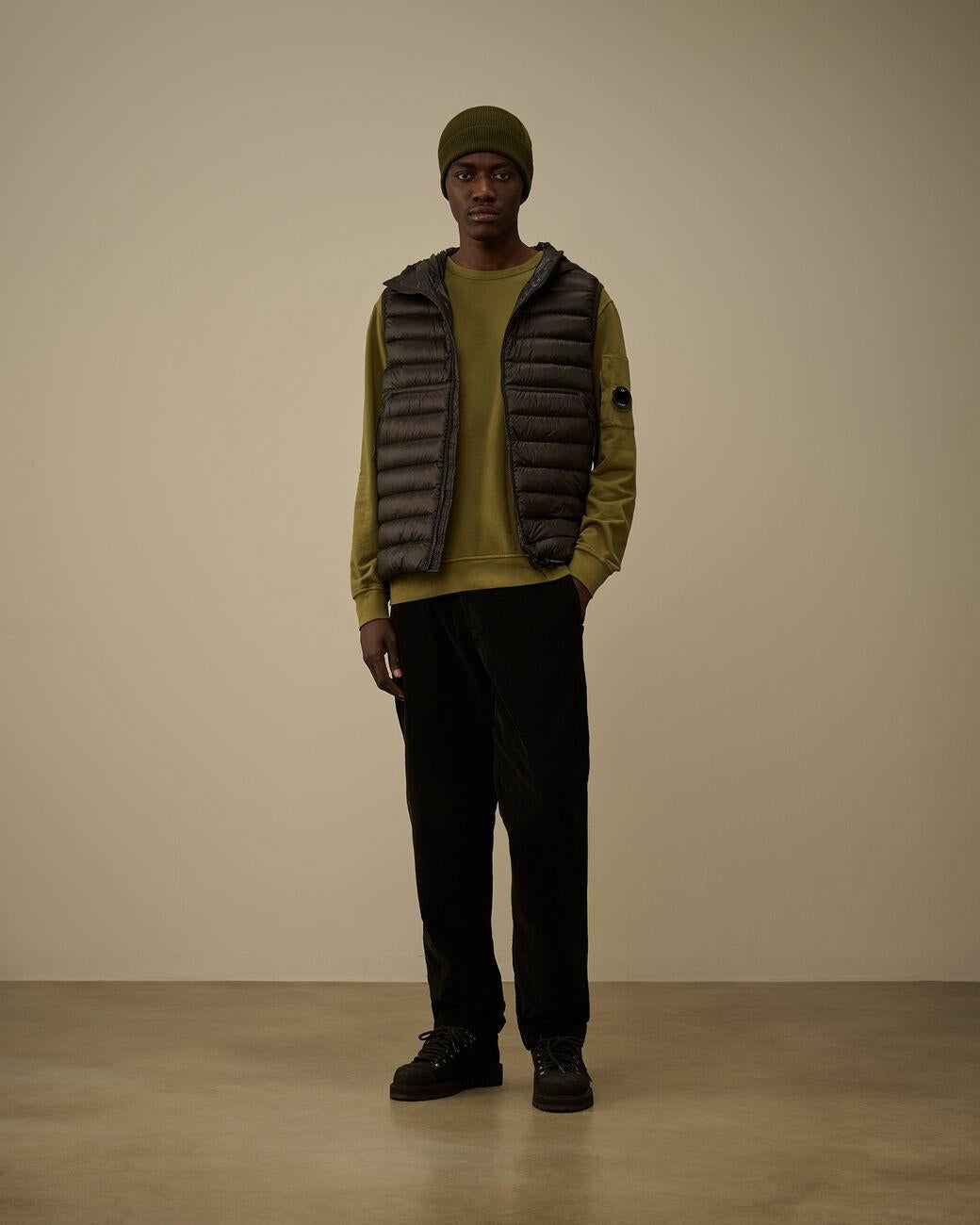 Gilet C.P. Company con cappuccio uomo