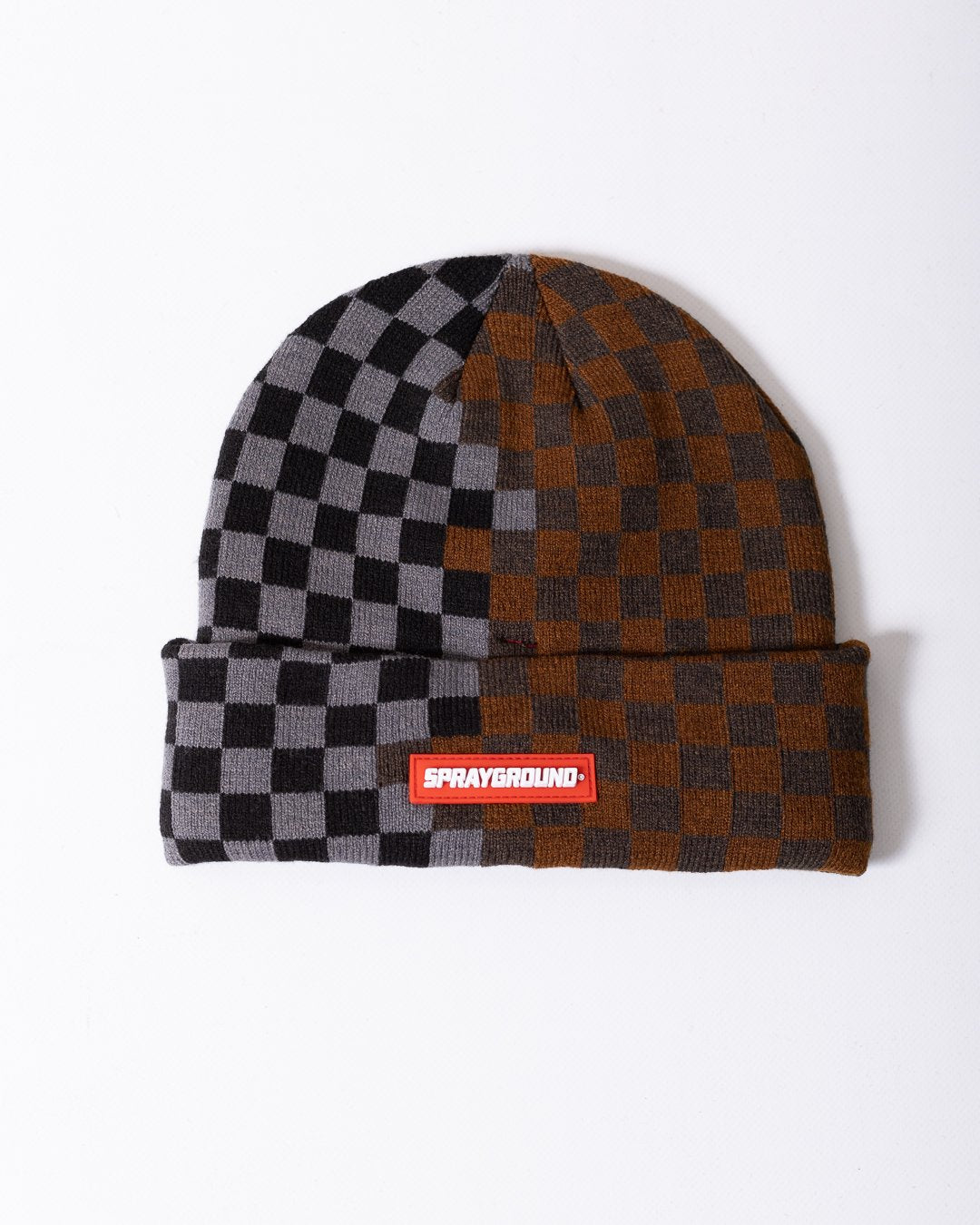 Cappello Sprayground con iconico logo ricamato e double check