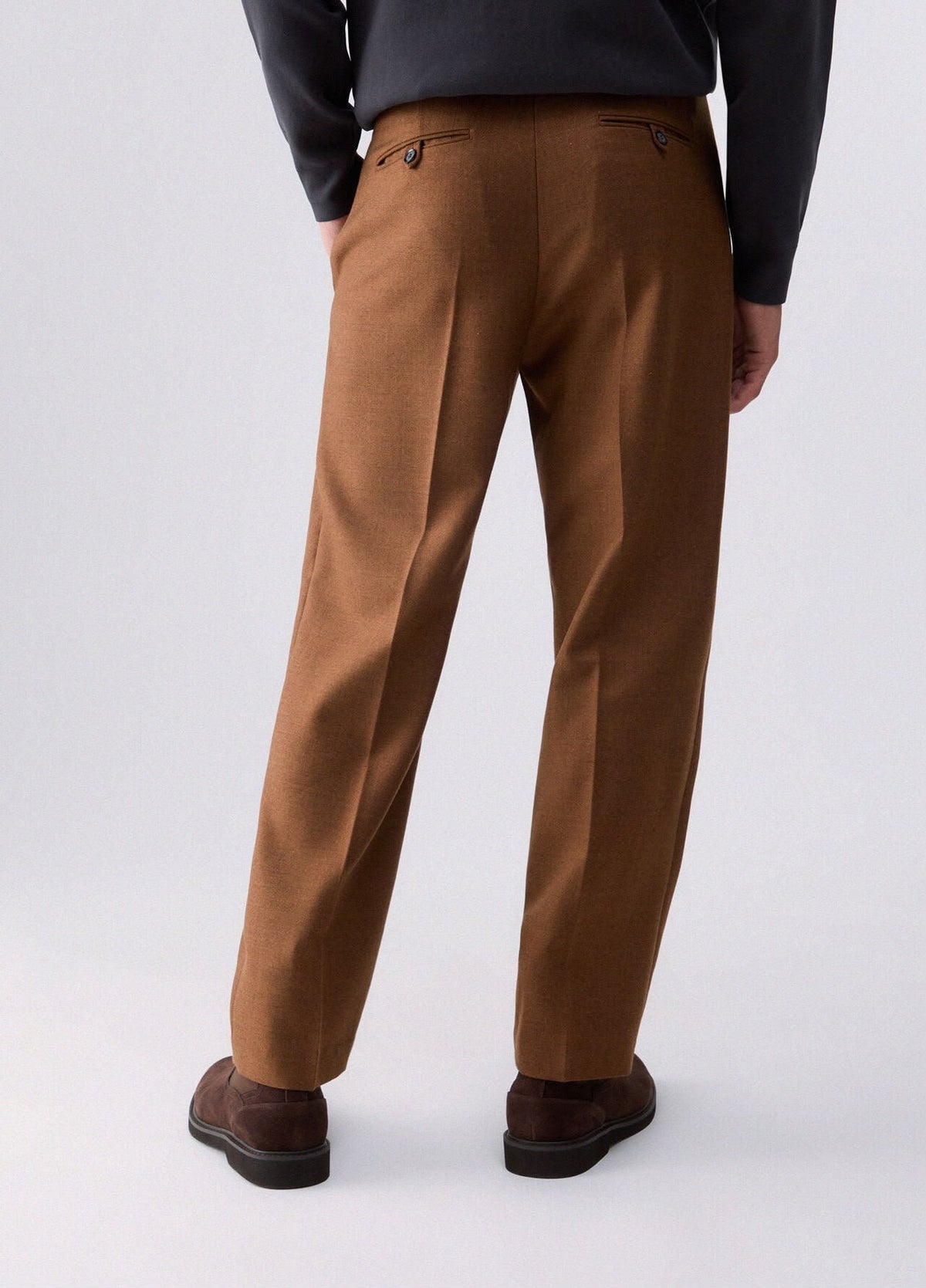 Pantalone Liu Jo in lana con logo metallico