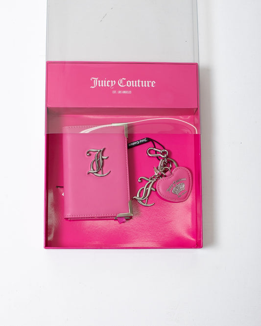 Box Passport Holder + Key Juicy Couture donna