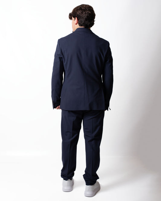 Abito Daniele Alessandrini in lana con giacca monopetto uomo