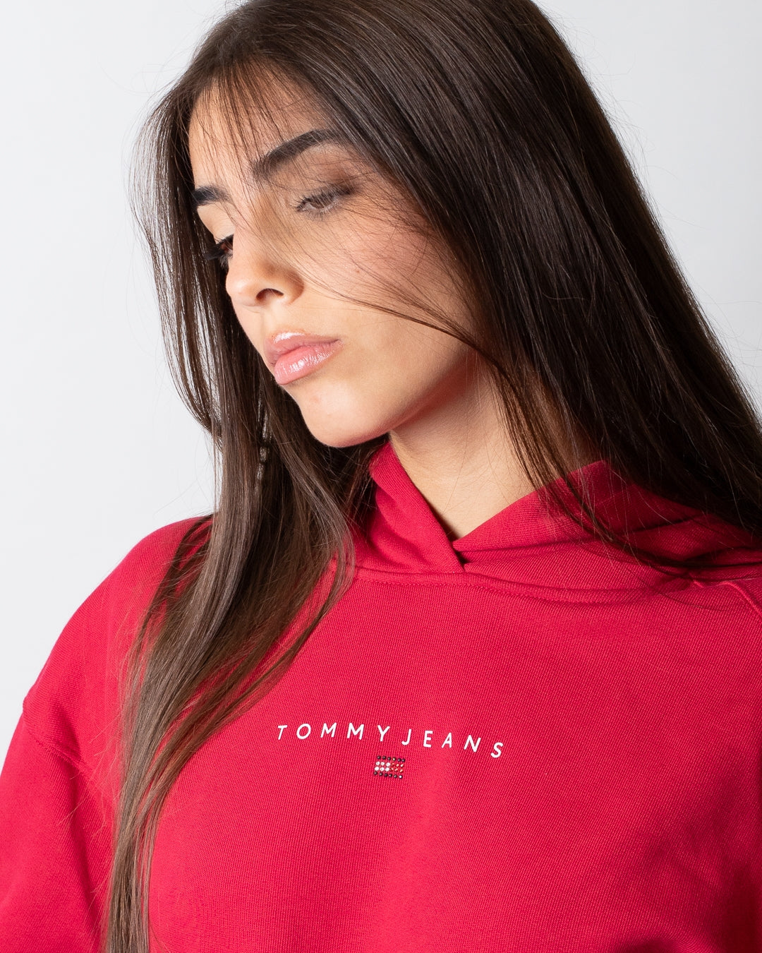Felpa Tommy Jeans "Linear Bling" donna