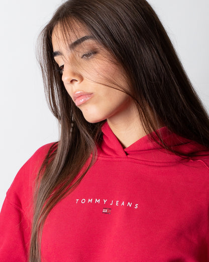 Felpa Tommy Jeans "Linear Bling" donna