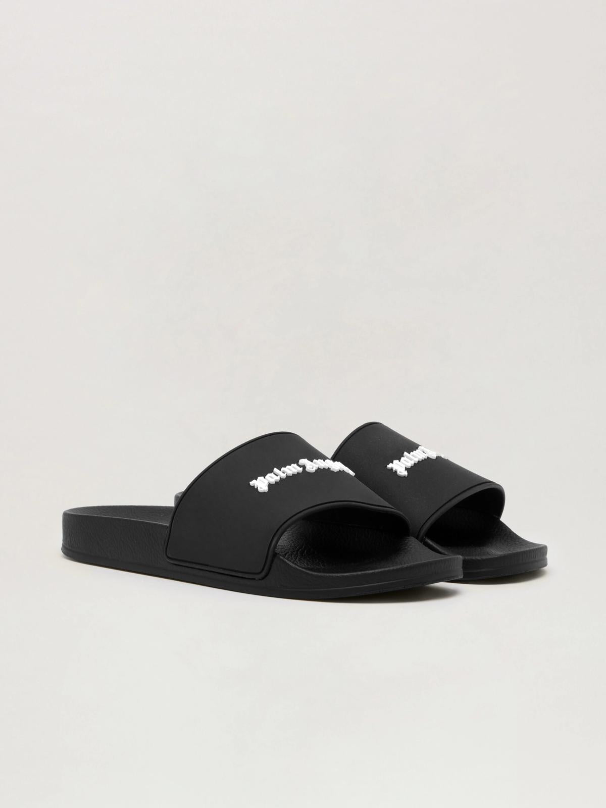 Ciabatte Palm Angels "Big Logo Sliders" uomo